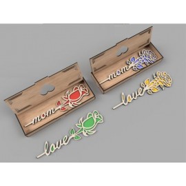  Two Layered Rose Gift Box