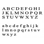 Individual Laser Cut Letters - Times New Roman