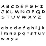 Individual Laser Cut Letters - Comic Sans Font 