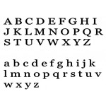 Individual Laser Cut Letters - Georgia Font