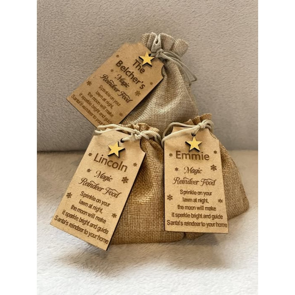 Personalised Reindeer Food